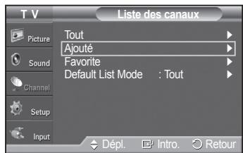 SAMSUNG PN42A450 - Suppression des canaux brouillés - canaux numériques - 4