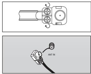 SAMSUNG PN42A450 - Antennas with 75 Round Leads - 1