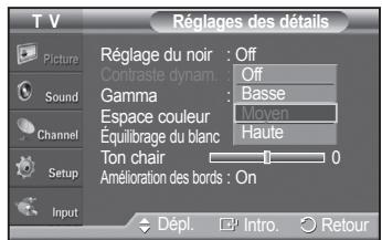SAMSUNG PN42A450 - Activation de la correction gamma - 4