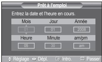 SAMSUNG PN42A450 - Réglage automatique de l'horloge - 5