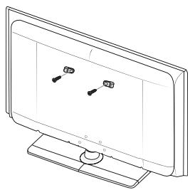 SAMSUNG PN42A450 - To avoid the TV from falling: - 2