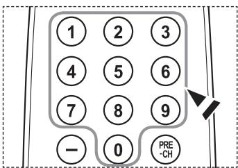 SAMSUNG PN42A450 - Touche pre-ch pour synchroniser le canal précédent - 2