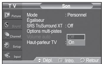 SAMSUNG PN42A450 - Contrôle automatique du volume - 2