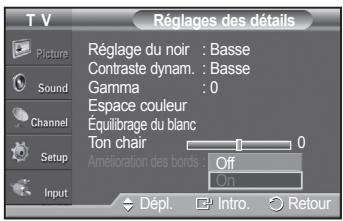 SAMSUNG PN42A450 - Amélioration des bords - 1