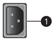 SAMSUNG PN42A450 - Prises du panneau arrière - 1