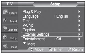 SAMSUNG PN42A450 - Setting the Light Effect - 1