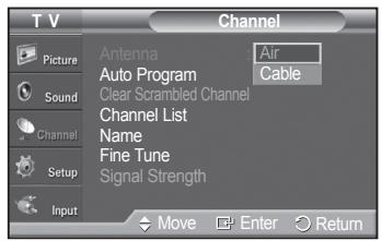 SAMSUNG PN42A450 - Easy Setting - 2