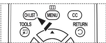 SAMSUNG PN42A450 - Setting the Default Channel List Mode - 3