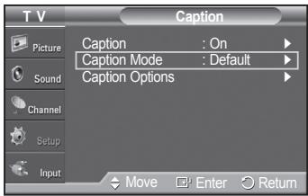 SAMSUNG PN42A450 - Viewing Closed Captions (On-Screen Text Messages) - Digital - 3