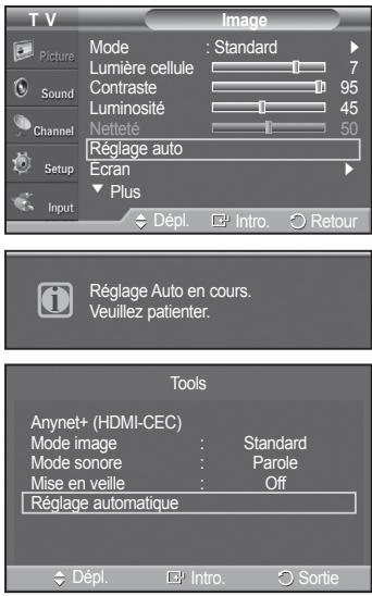 SAMSUNG PN42A450 - Réglage de la qualité de l'écran - 1