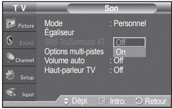 SAMSUNG PN42A450 - Réglages audio - 4