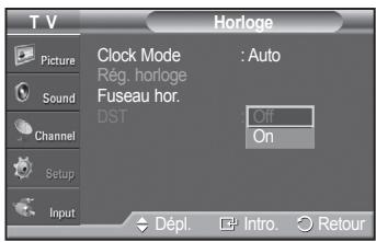 SAMSUNG PN42A450 - Réglage de la minuterie activée/désactivée - 5