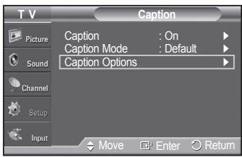 SAMSUNG PN42A450 - Viewing Closed Captions (On-Screen Text Messages) - Digital - 5