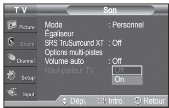 SAMSUNG PN42A450 - Contrôle automatique du volume - 4