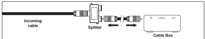 SAMSUNG PN42A450 - Connecting to a Cable Box that Descrambles Some Channels - 3