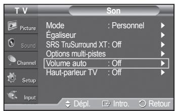 SAMSUNG PN42A450 - Contrôle automatique du volume - 1