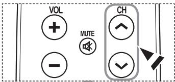 SAMSUNG PN42A450 - Using the PRE-CH Button to select the Previous Channel - 1