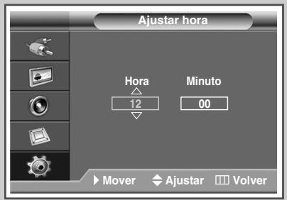 SAMSUNG PPM42M7HBP - Ajuste y visualización de la hora actual - 3