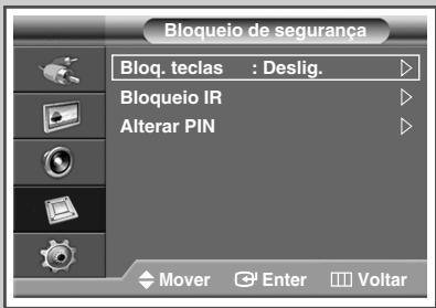 SAMSUNG PPM42M7HBP - Como ativar obloqueio do botao do paine - 2