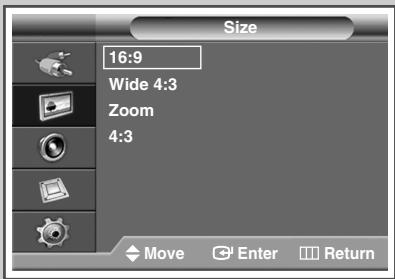 SAMSUNG PPM42M7HBP - Positioning and Sizing the screen using Zoom - 3