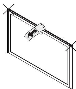 SAMSUNG PPM42M7HBP - Ajuste da angulacao do suporte de parede - 2