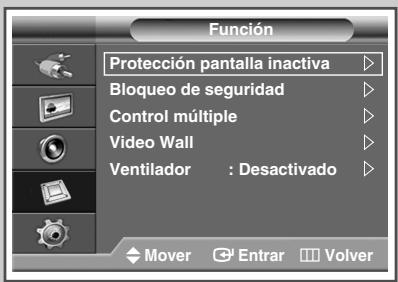 SAMSUNG PPM42M7HBP - Selección del ventilador - 1