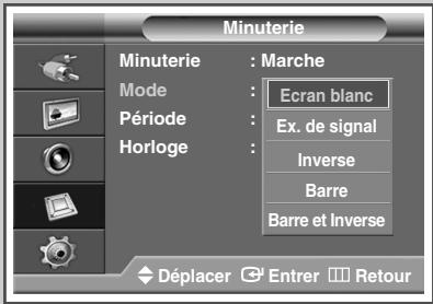 SAMSUNG PPM42M7HBP - Réglage de la minuterie de protection contre la brûlure d'écran - 3
