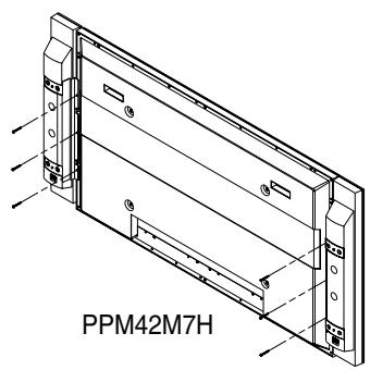 SAMSUNG PPM42M7HBP - Como conectar alto-falantes - 4