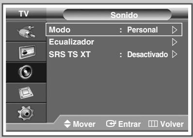 SAMSUNG PPM42M7HBP - Ajuste de TruSurround XT - 1