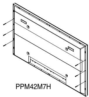 SAMSUNG PPM42M7HBP - Como conectar alto-falantes - 1