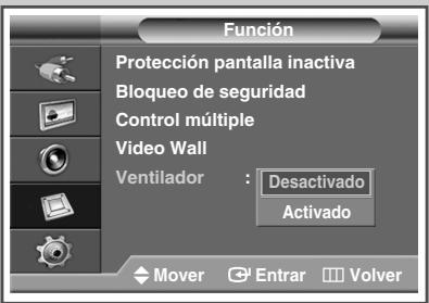 SAMSUNG PPM42M7HBP - Selección del ventilador - 2