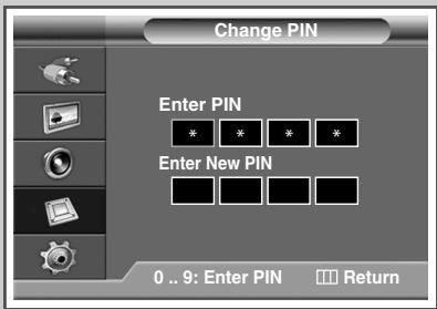 SAMSUNG PPM42M7HBP - Setting Up Your Personal ID Number - 4