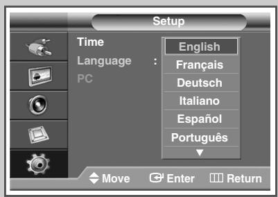 SAMSUNG PPM42M7HBP - Choosing Your Language - 2