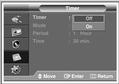 SAMSUNG PPM42M7HBP - Setting the Screen Burn Protection Timer - 2