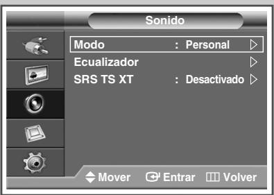 SAMSUNG PPM42M7HBP - Cambio del estándar de sonido - 1