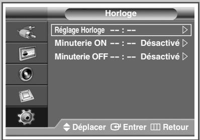 SAMSUNG PPM42M7HBP - Réglage et affichage de l'heure actuelle - 2