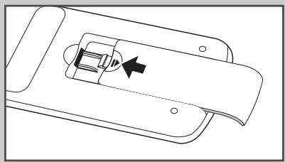 SAMSUNG PPM42M7HBP - Inserción de las pilas en el mando a distancia - 3