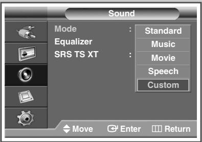 SAMSUNG PPM42M7HBP - Changing the Sound Standard - 2