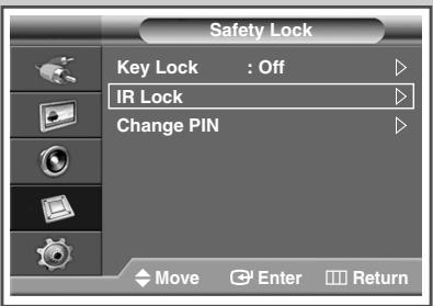 SAMSUNG PPM42M7HBP - Activating Remote Control Button Lock - 2