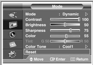 SAMSUNG PPM42M7HBP - Customizing the Picture Settings - 5