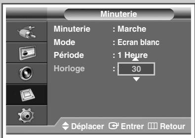 SAMSUNG PPM42M7HBP - Réglage de la minuterie de protection contre la brûlure d'écran - 5