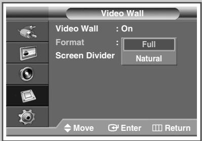 SAMSUNG PPM42M7HBP - Setting the Multiple Screen - 4