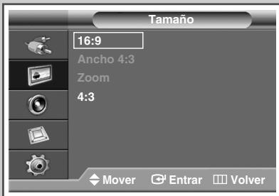 SAMSUNG PPM42M7HBP - Cambio de posición y de時間 de la pantalla mediante la función de amplisión - 3