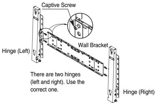 SAMSUNG PPM42M7HBP - Wall Bracket Assembly - 1