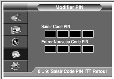 SAMSUNG PPM42M7HBP - Configuration de votre numéro d'identification personnel - 3