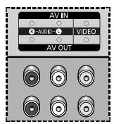 SAMSUNG PPM42M7HBP - Conexión a la entrada de audio / video - 3