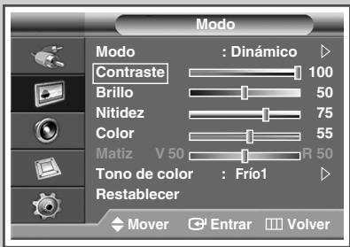 SAMSUNG PPM42M7HBP - Personalización de los ajustes de laImagen - 2