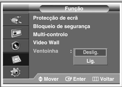 SAMSUNG PPM42M7HBP - Como seleccionar o ventilador - 2