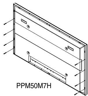 SAMSUNG PPM42M7HBP - Como conectar alto-falantes - 2
