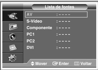 SAMSUNG PPM42M7HBP - Como visualizar una origem de sinal externo - 2